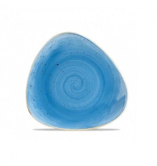 STONECAST COR. BLUE ker. háromszög tányér 26,5cm